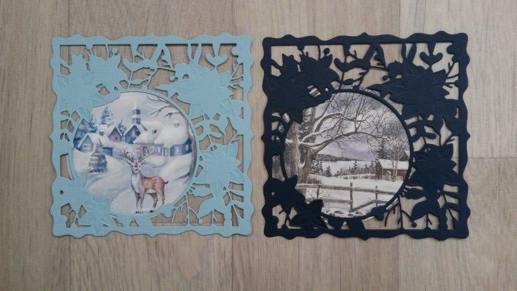 Set stansjes met kerstplaatjes (plaatjes liggen los), Ophalen of Verzenden, Nieuw, Kerst, Overige typen
