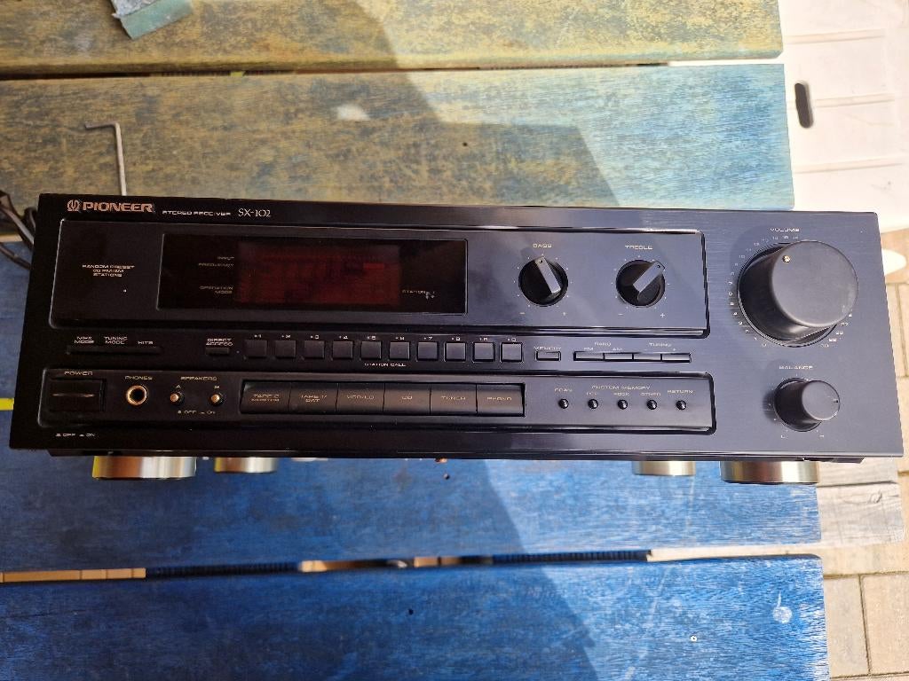 Pioneer stereo receiver SX-102, Ophalen of Verzenden, Gebruikt, Minder dan 60 watt, Pioneer