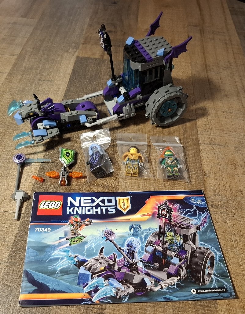Lego Nexo Knights 70349 Ruina's Lock & Roller, Compleet, Overige thema's, Lego, Ophalen of Verzenden