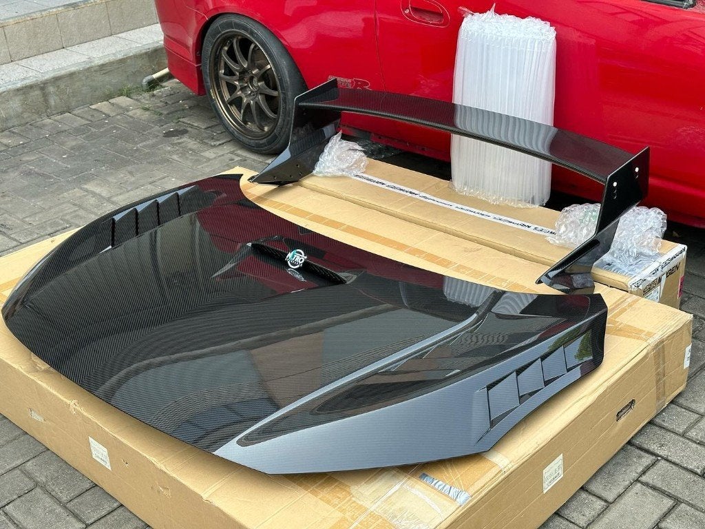 Mugen carbon spoiler motorkap - Honda Civic Type-R FK8, Ophalen of Verzenden