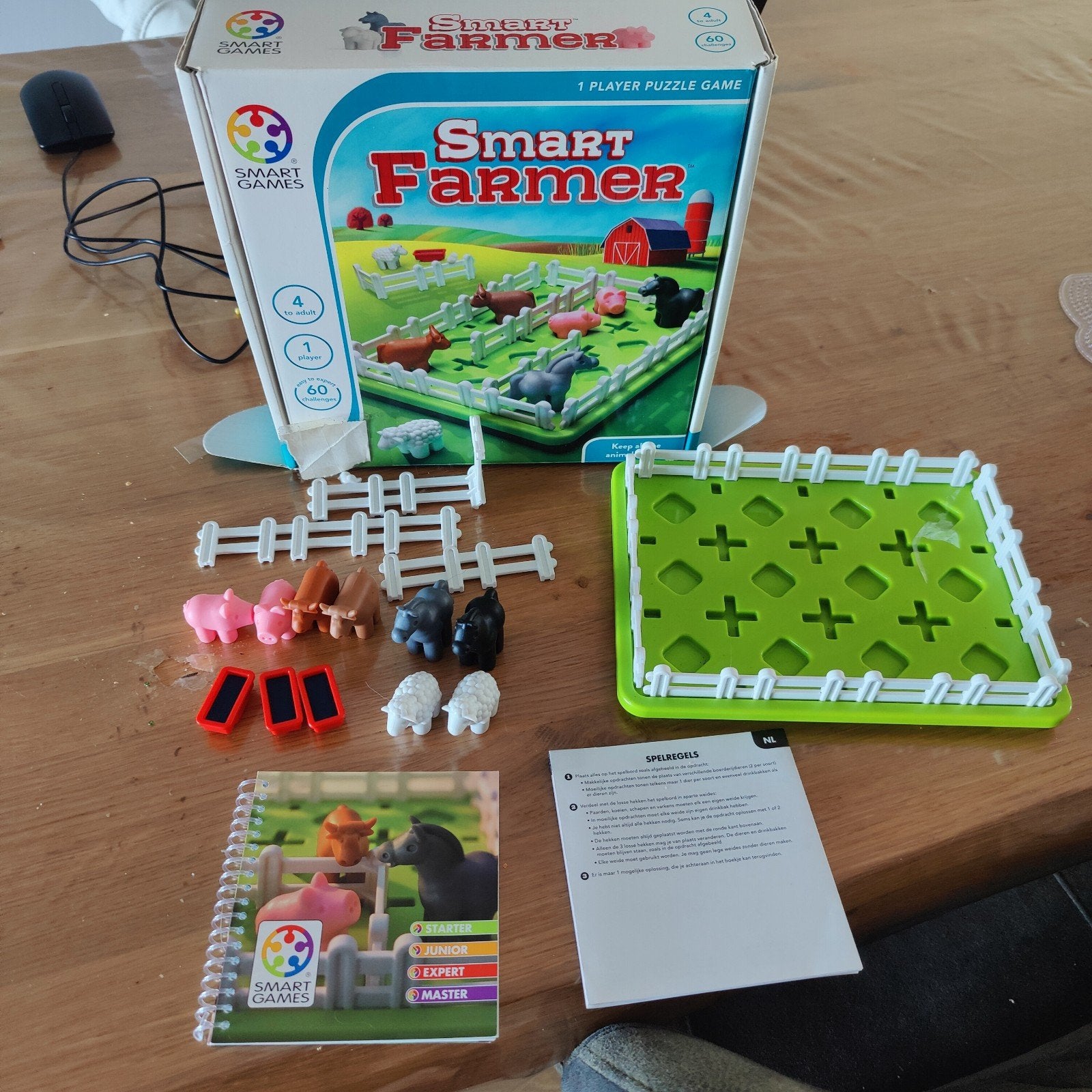 Smart game: Smart Farmer - Logisch denkspel voor kinderen, Ophalen of Verzenden, Zo goed als nieuw, Puzzelen