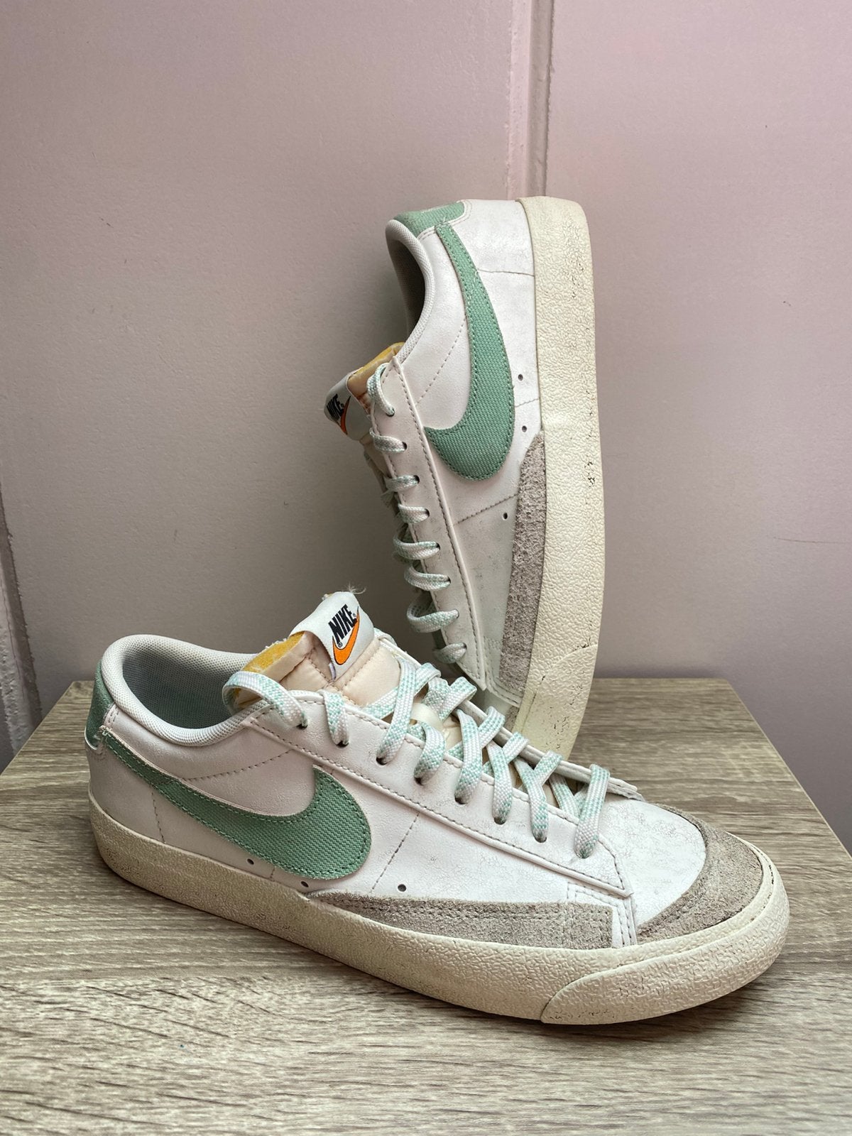Nike sneakers blazer low 77 prm mint - maat 43, Nike, Ophalen of Verzenden, Sneakers of Gympen, Zo goed als nieuw