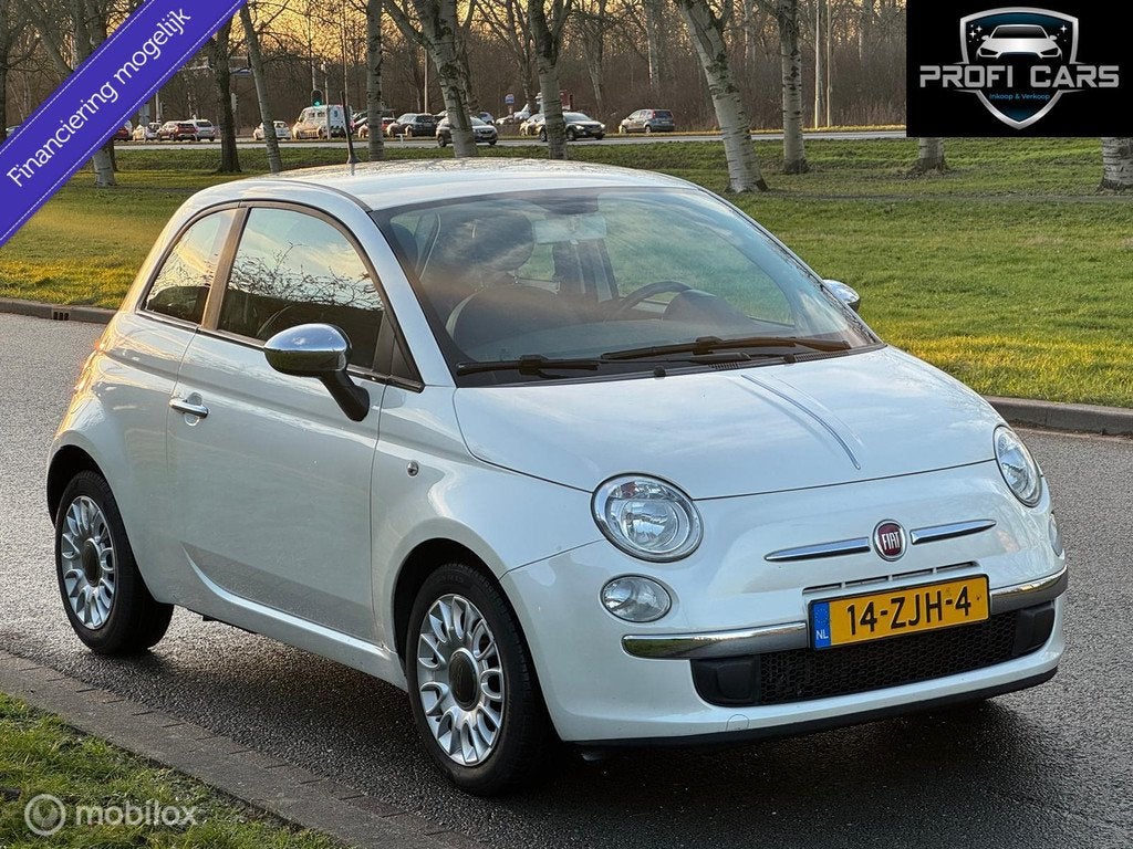 Fiat 500 0.9 TwinAir Lounge Carplay Airco Elek.Pakket, Auto's, Voorwielaandrijving, Euro 5, Gebruikt, 31 €/maand