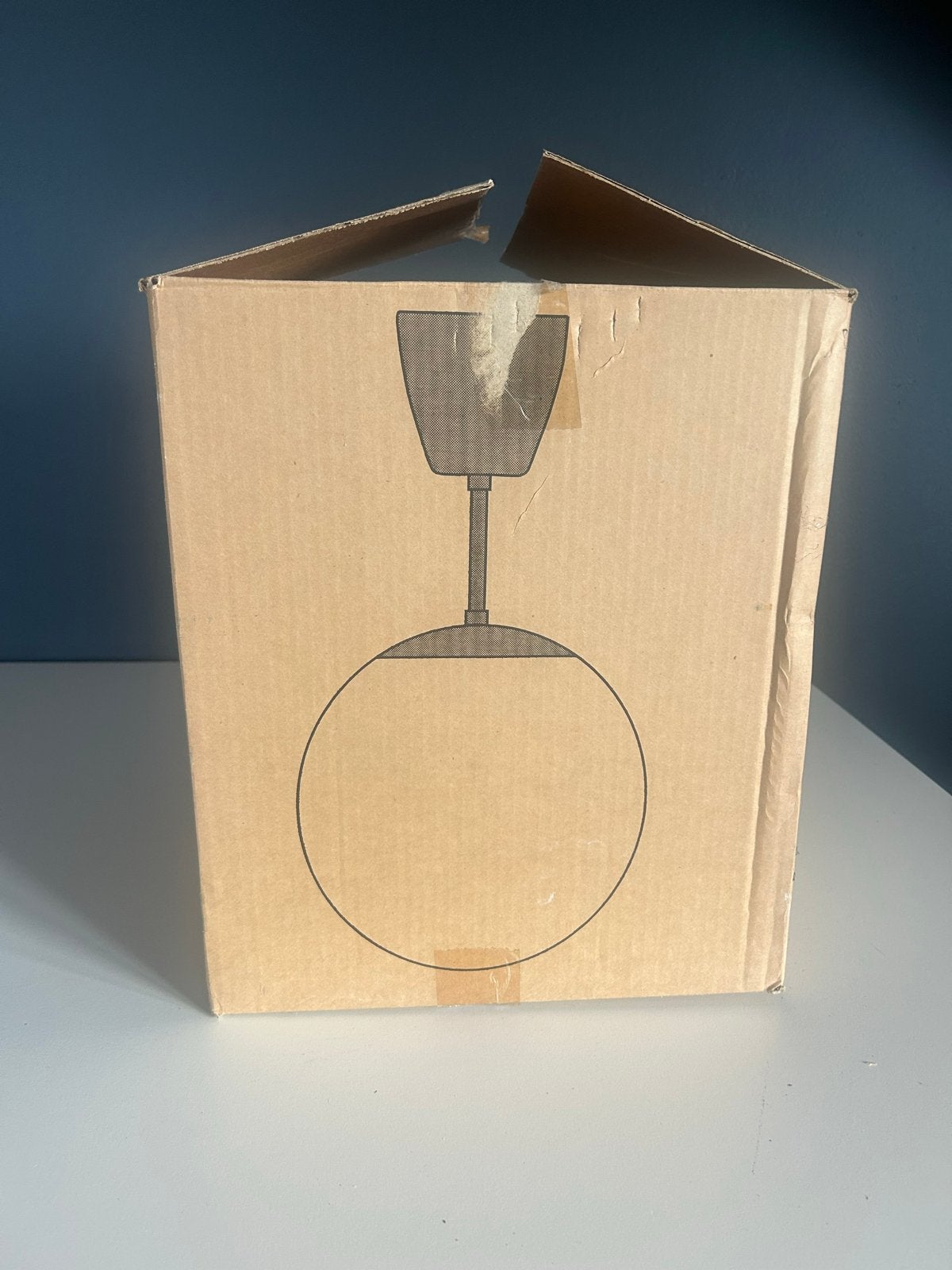 IKEA FADO hanglamp - Nieuw in doos, Ophalen, Nieuw, Glas