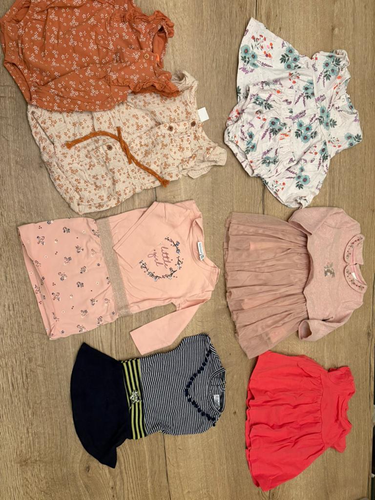 Kledingpakket baby mt 62-68 ZGAN, Dirkje, Next, Hema, BabyLo, Ophalen of Verzenden, Zo goed als nieuw, Maat 62