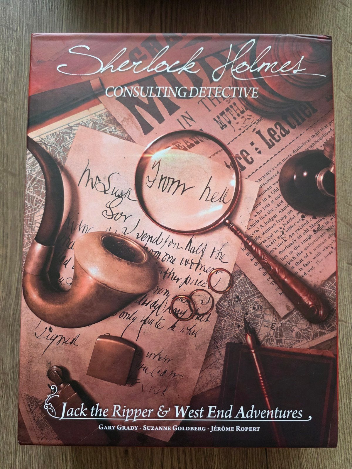 Sherlock Holmes Consulting Detective Bordspel, Hobby en Vrije tijd, Gezelschapsspellen | Bordspellen, Vijf spelers of meer, Ophalen of Verzenden