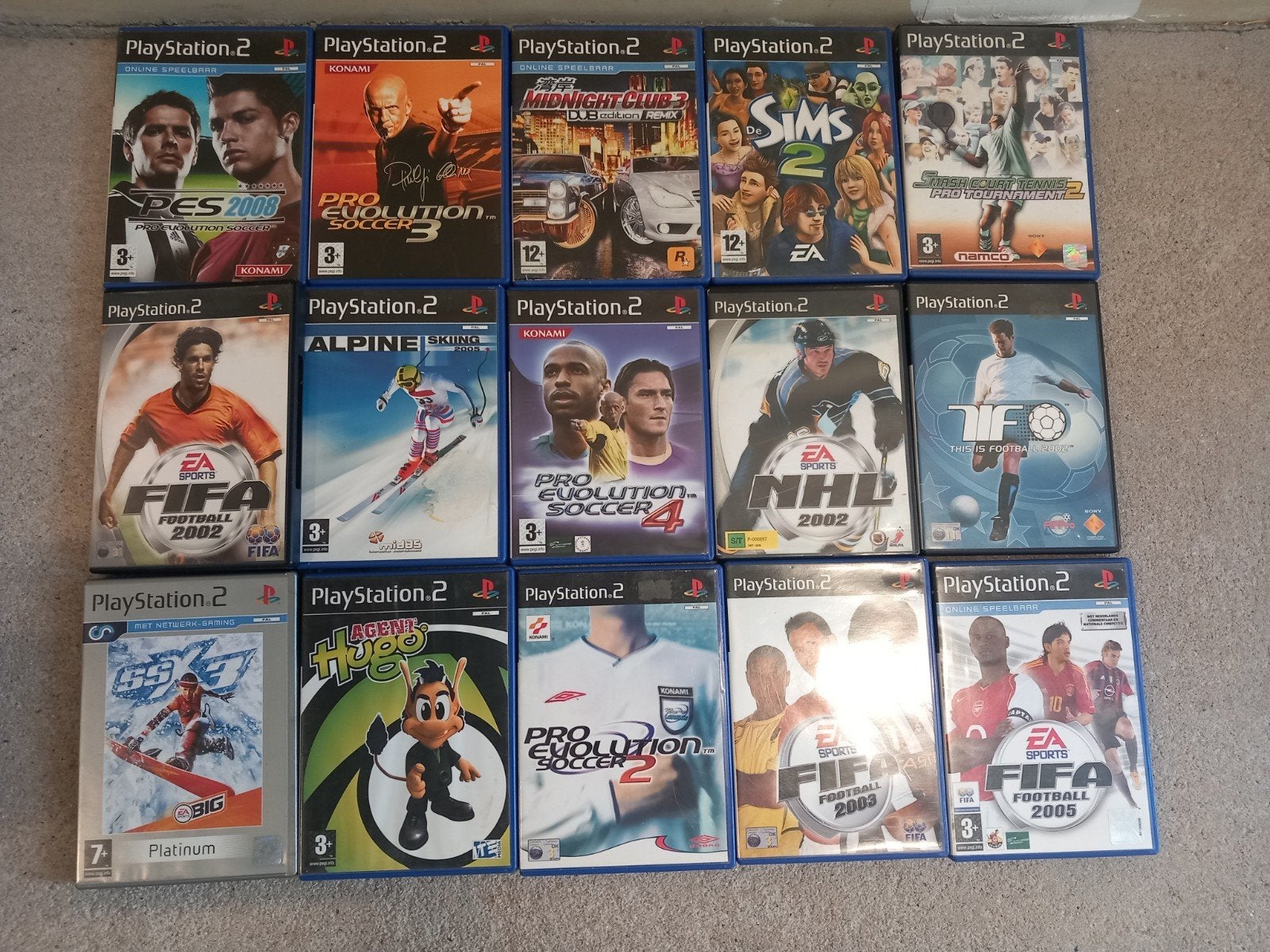 playstation twee spellen, Spelcomputers en Games, 1 speler, Ophalen, Zo goed als nieuw, Vanaf 3 jaar