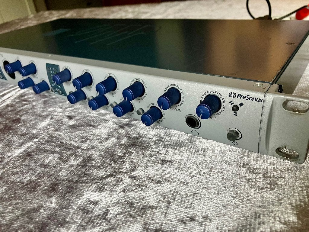 Presonus Firestudio -tube- Firewire audio interface met midi, Ophalen of Verzenden, Zo goed als nieuw, 10 tot 20 kanalen, Microfooningang