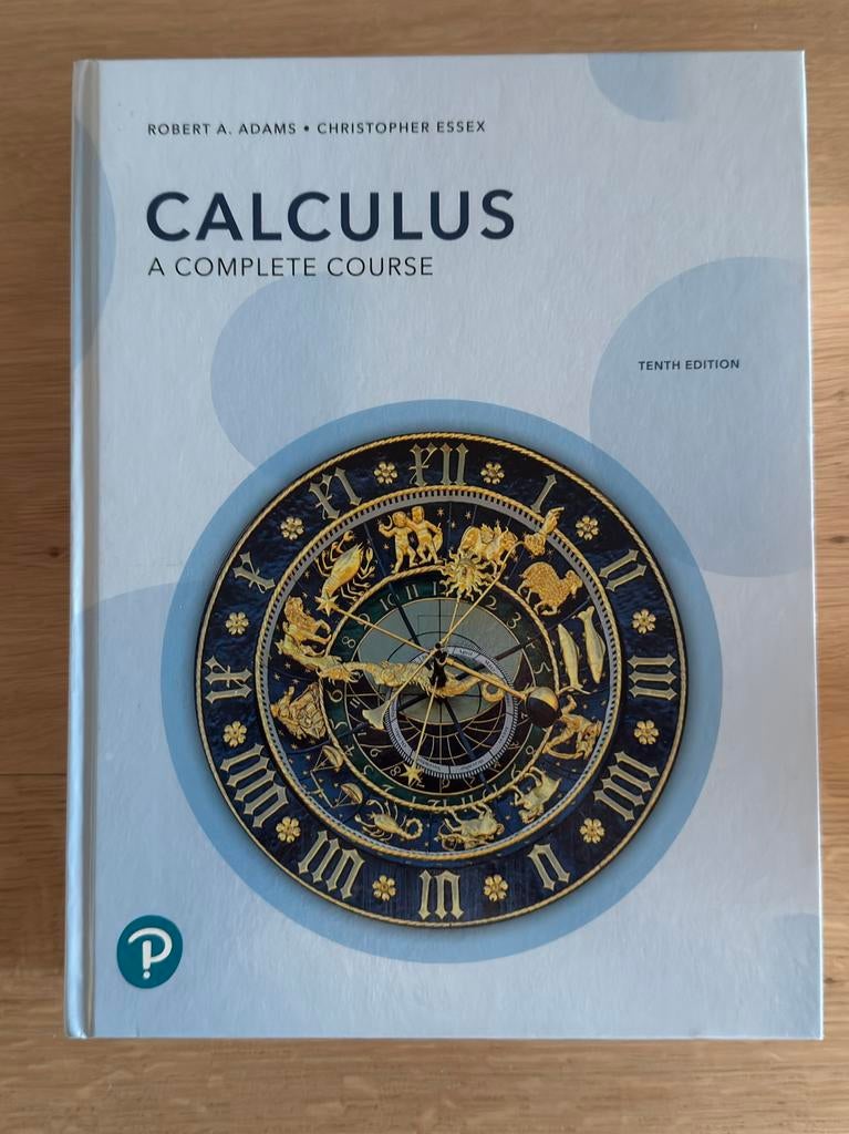 Calculus: A Complete Course - Tiende Editie, Boeken, Ophalen, Beta, Zo goed als nieuw, HBO