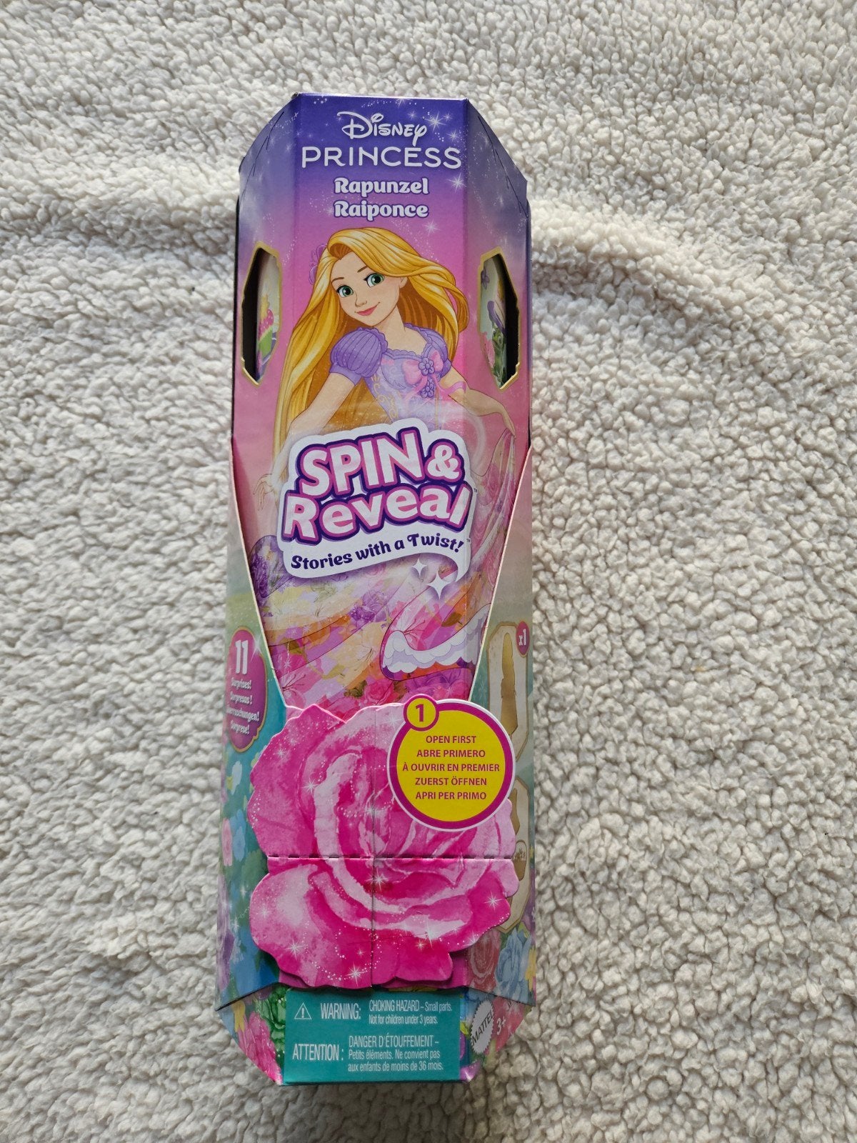 Disney Princess Rapunzel Spin & Reveal Pop, Ophalen of Verzenden, Nieuw, Overige typen