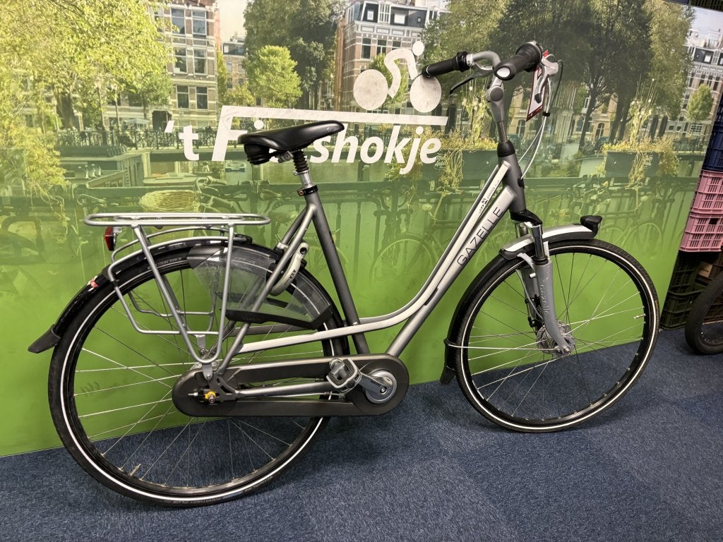 Fietshokje Raaks: Gazelle Paris Damesfiets 57cm, Niet ingevuld, Versnellingen, Niet ingevuld, Zo goed als nieuw