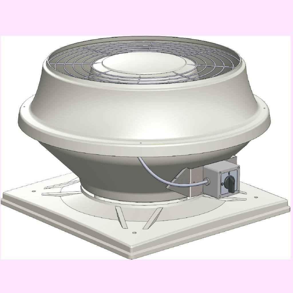 Dakventilator Nedair MXF 400 max 3700m3/h – NIEUW, Doe-het-zelf en Verbouw, Ventilatie en Afzuiging, Ophalen of Verzenden, Nieuw