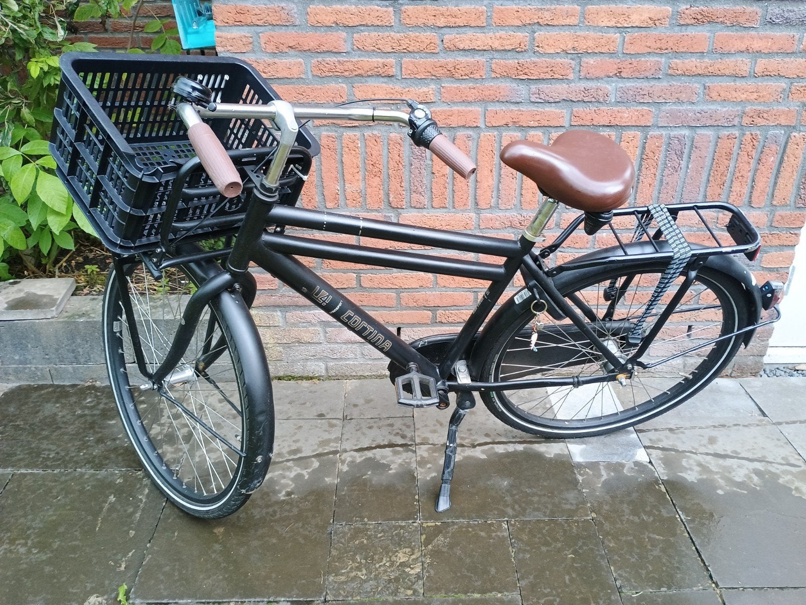Cortina U4 26inch transportfiets, Terugtraprem, Gebruikt, Cortina U4 transportfiets, Versnellingen