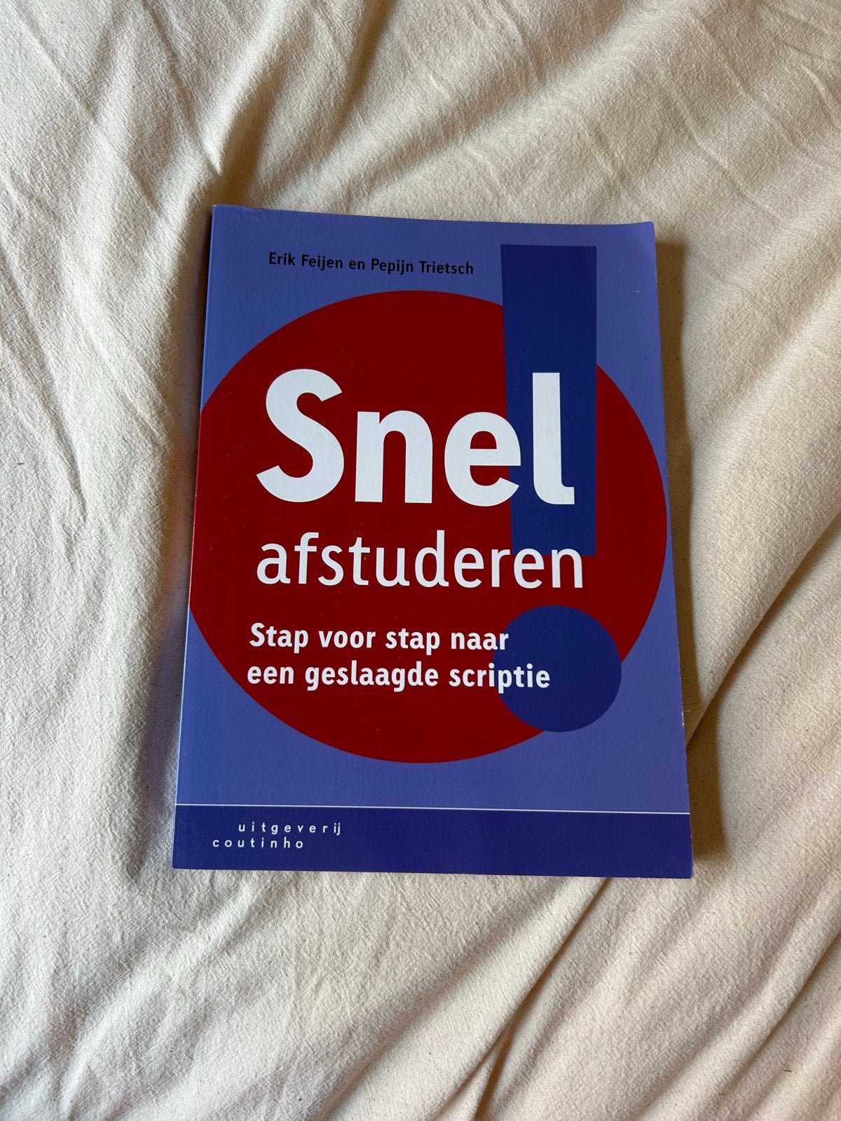 Snel afstuderen: Stap voor stap naar een geslaagde scriptie, Ophalen of Verzenden, Zo goed als nieuw, HBO