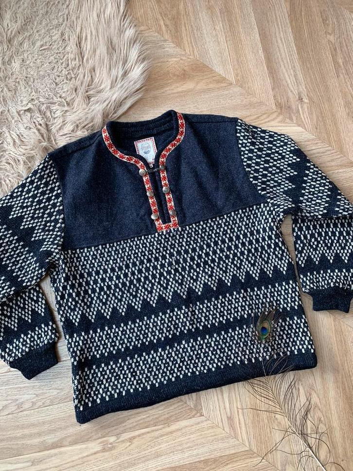 Scandinavian Score Design wollen trui M wool jumper, -, -, Ophalen of Verzenden, Zo goed als nieuw