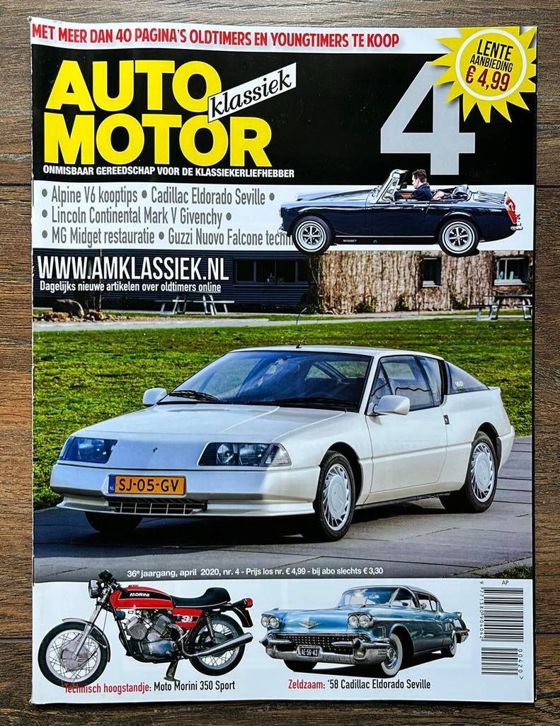 AMK: MG Midget, Alpine V6, Lincoln Continental, Ophalen of Verzenden, Zo goed als nieuw, Algemeen