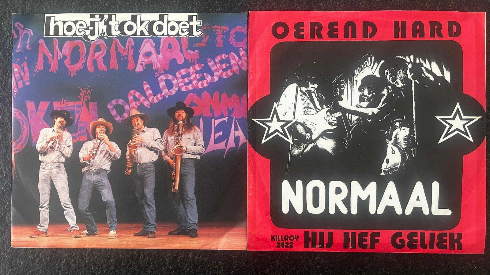 Normaal - 2 Singles, 7”. Als geheel of los te koop, Ophalen of Verzenden, Zo goed als nieuw, Nederlandstalig