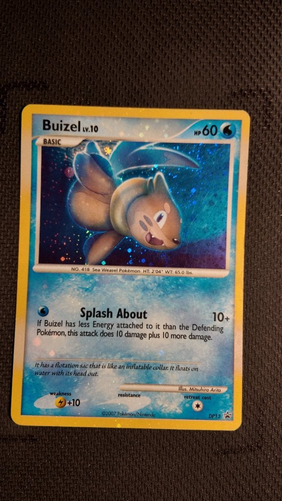 Buizel DP13 DP Black Star Promos | Pokemon kaart, Ophalen, Nieuw, Losse kaart, Foil