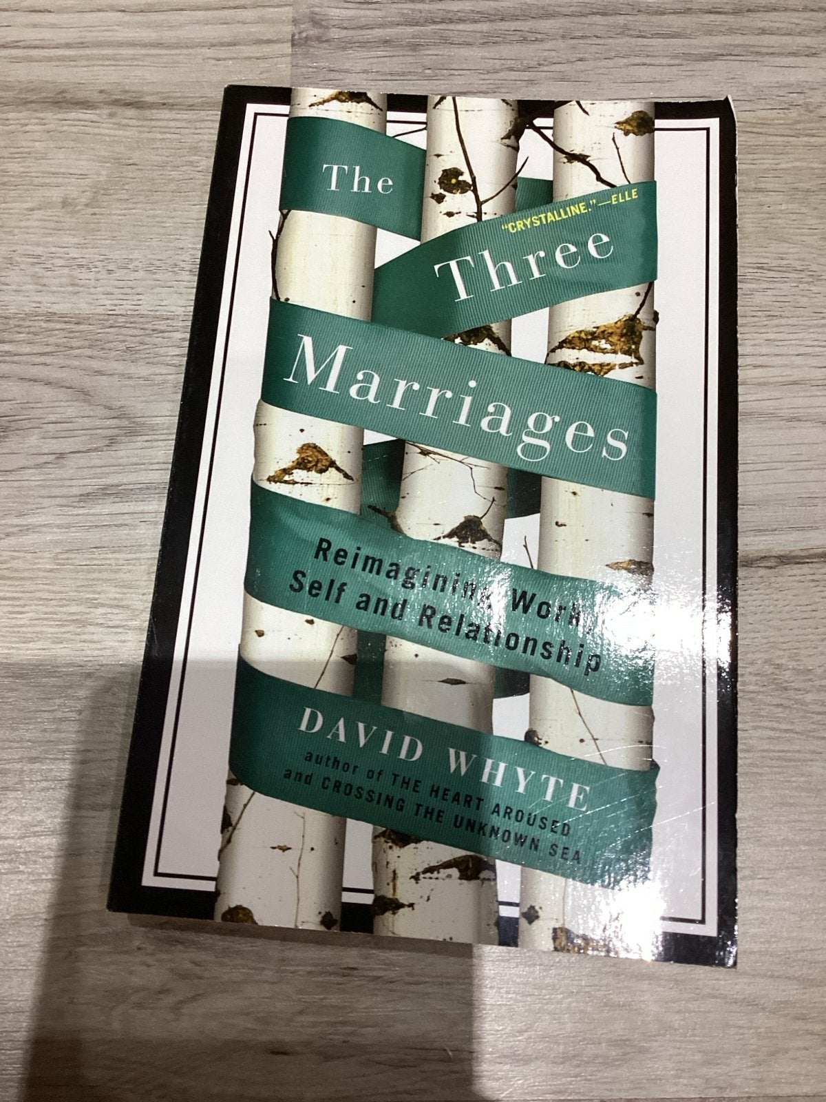 The Three Marriages - David Whyte (Engels), Ophalen of Verzenden, Zo goed als nieuw, Amerika