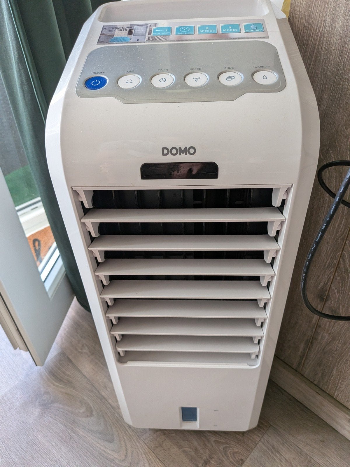 Domo Multifunctionele Air Cooler met Afstandsbediening, Witgoed en Apparatuur, Ophalen, Minder dan 60 m³, 3 snelheden of meer
