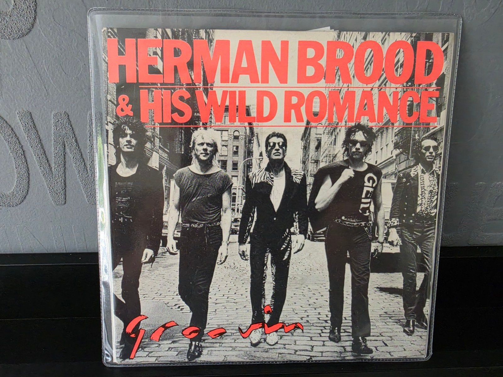 herman brood groovin with info, Verzenden, Zo goed als nieuw, Pop