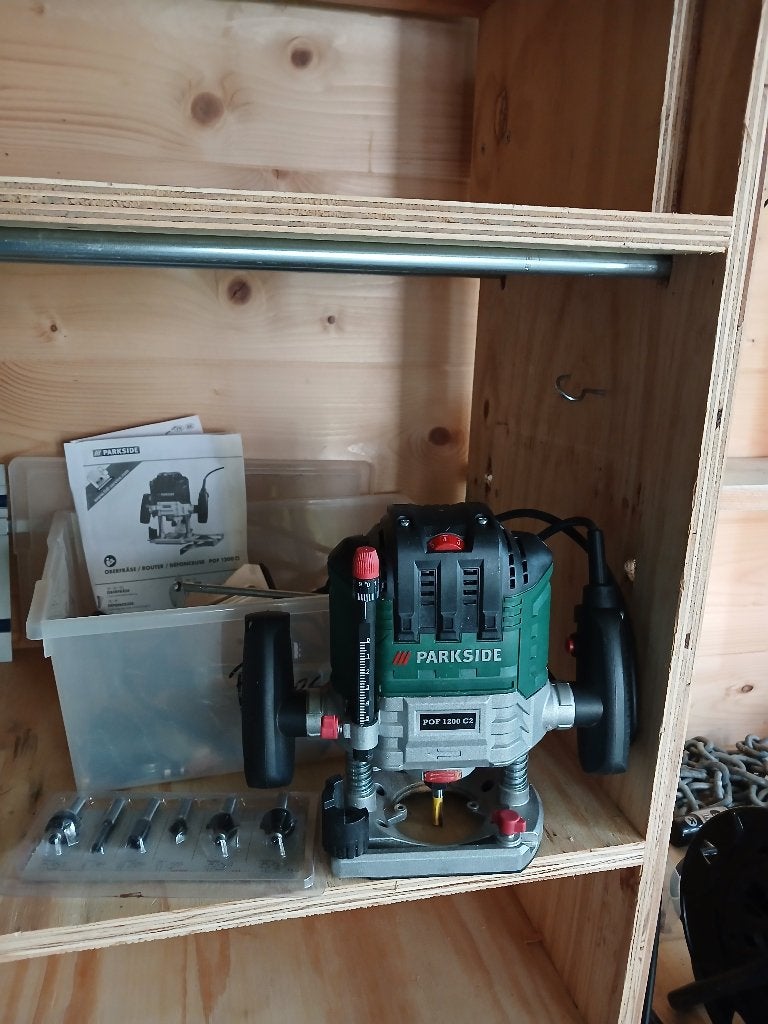 Boven frees, Ophalen of Verzenden, Bovenfrees, Elektrisch, Parkside