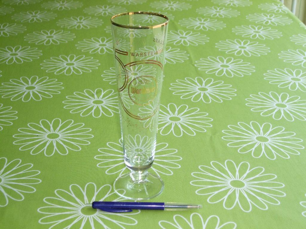 Warsteiner - 50 years Warsteiner Tulip Glass, Ophalen of Verzenden, Zo goed als nieuw, Glas of Glazen, Overige merken