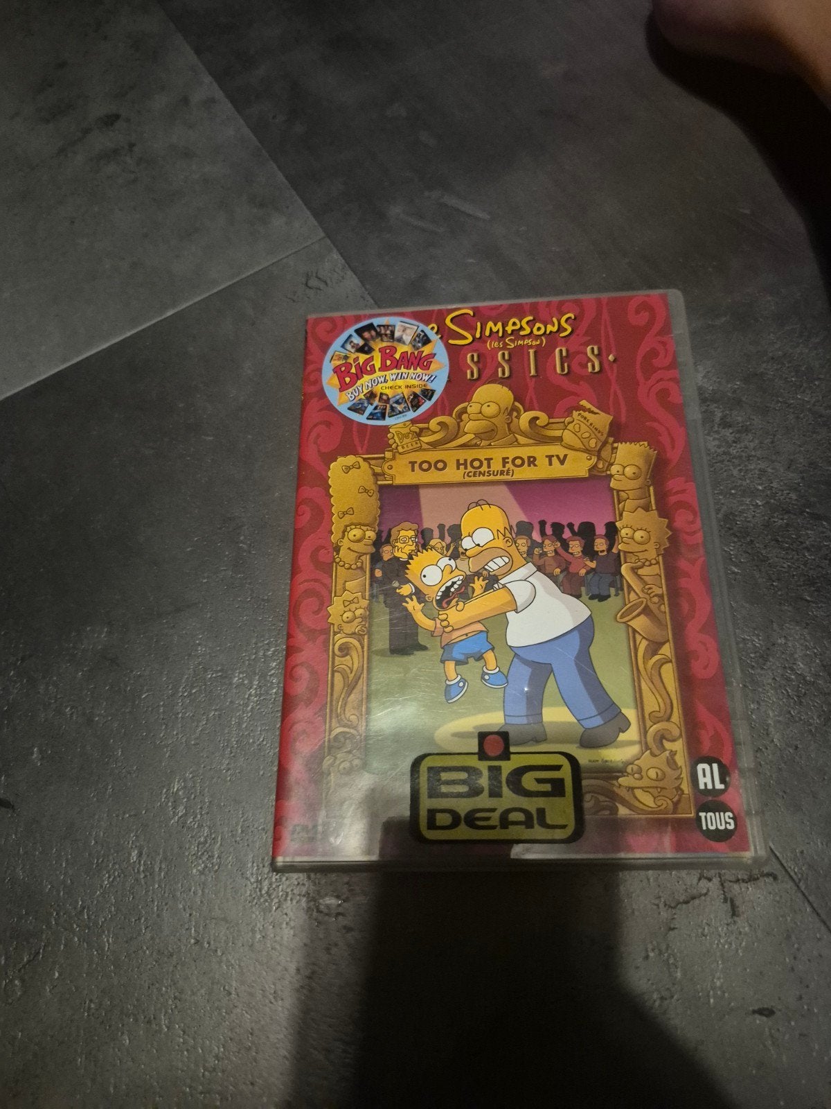 The Simpsons: Too Hot for TV (Censored) DVD, Nederlands, Ophalen of Verzenden, Komedie, Vanaf 6 jaar