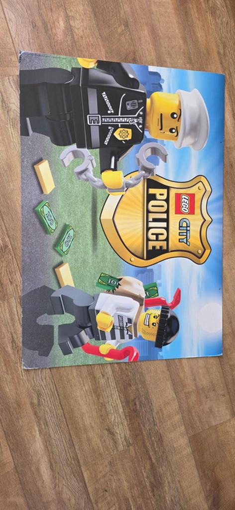 Grote LEGO City kartonnen plaat - 70x100cm, Ophalen