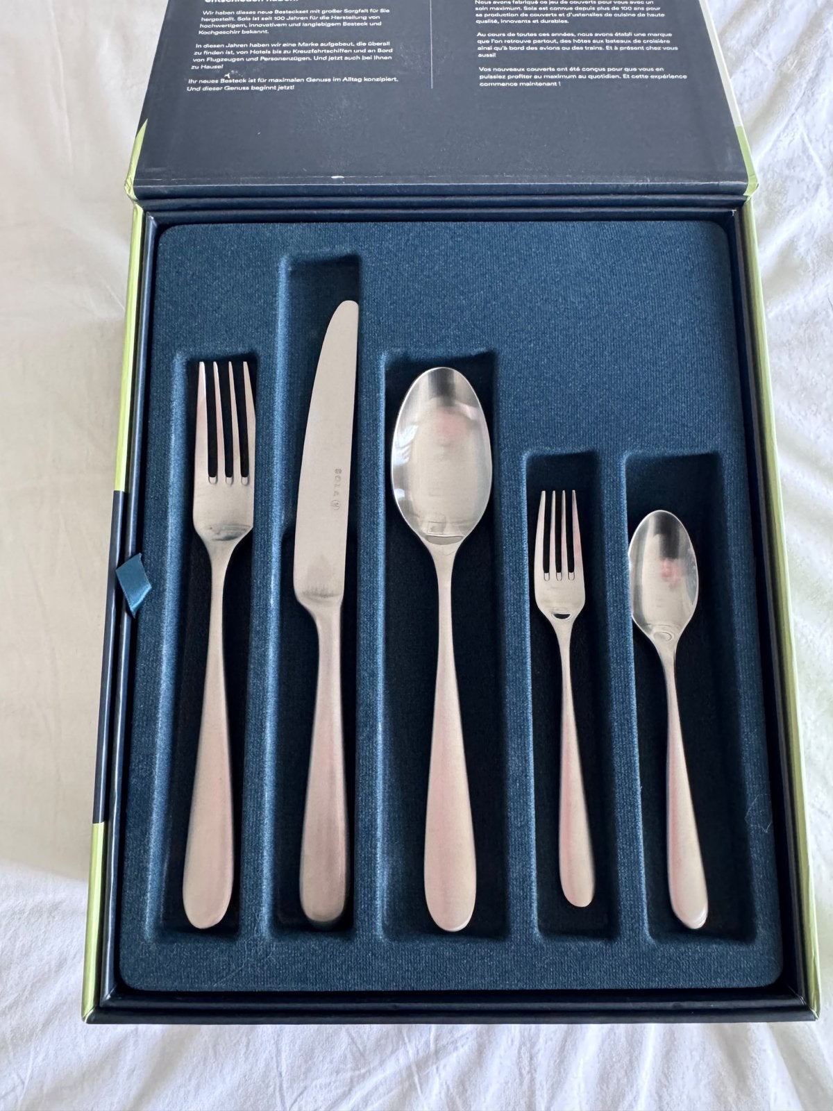 Sola Bestekset Nordica Mat 50-delig, 18/10 RVS, Nieuw, Sola, Bestekset, Nieuw, Ophalen of Verzenden