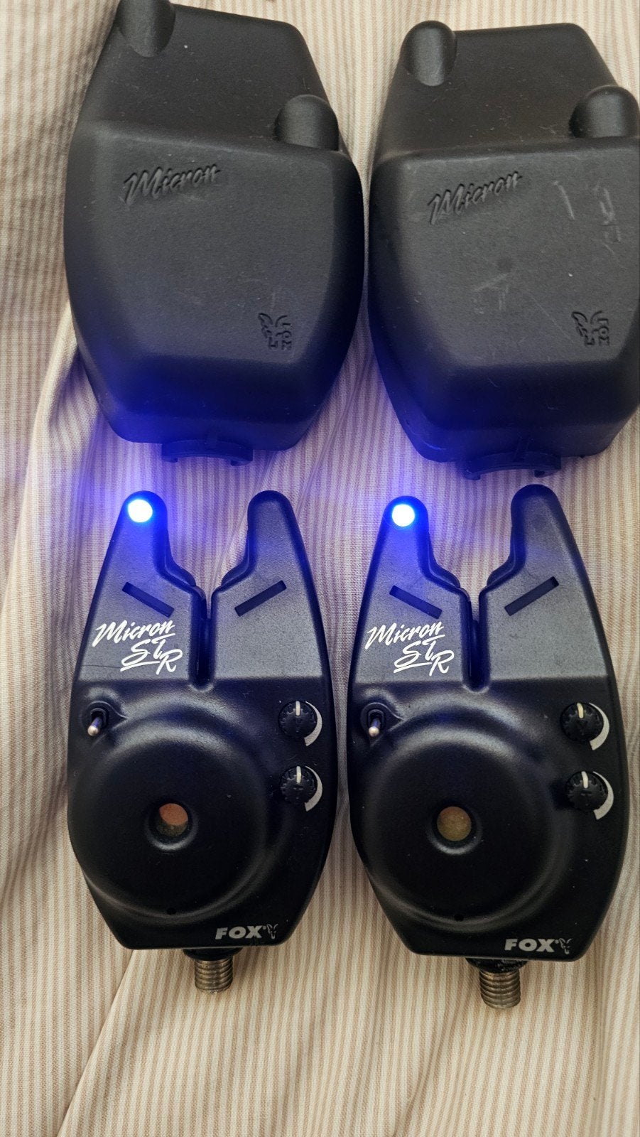 Fox Micron StR Beetmelders Set (2 stuks), Ophalen of Verzenden, Gebruikt, Overige typen