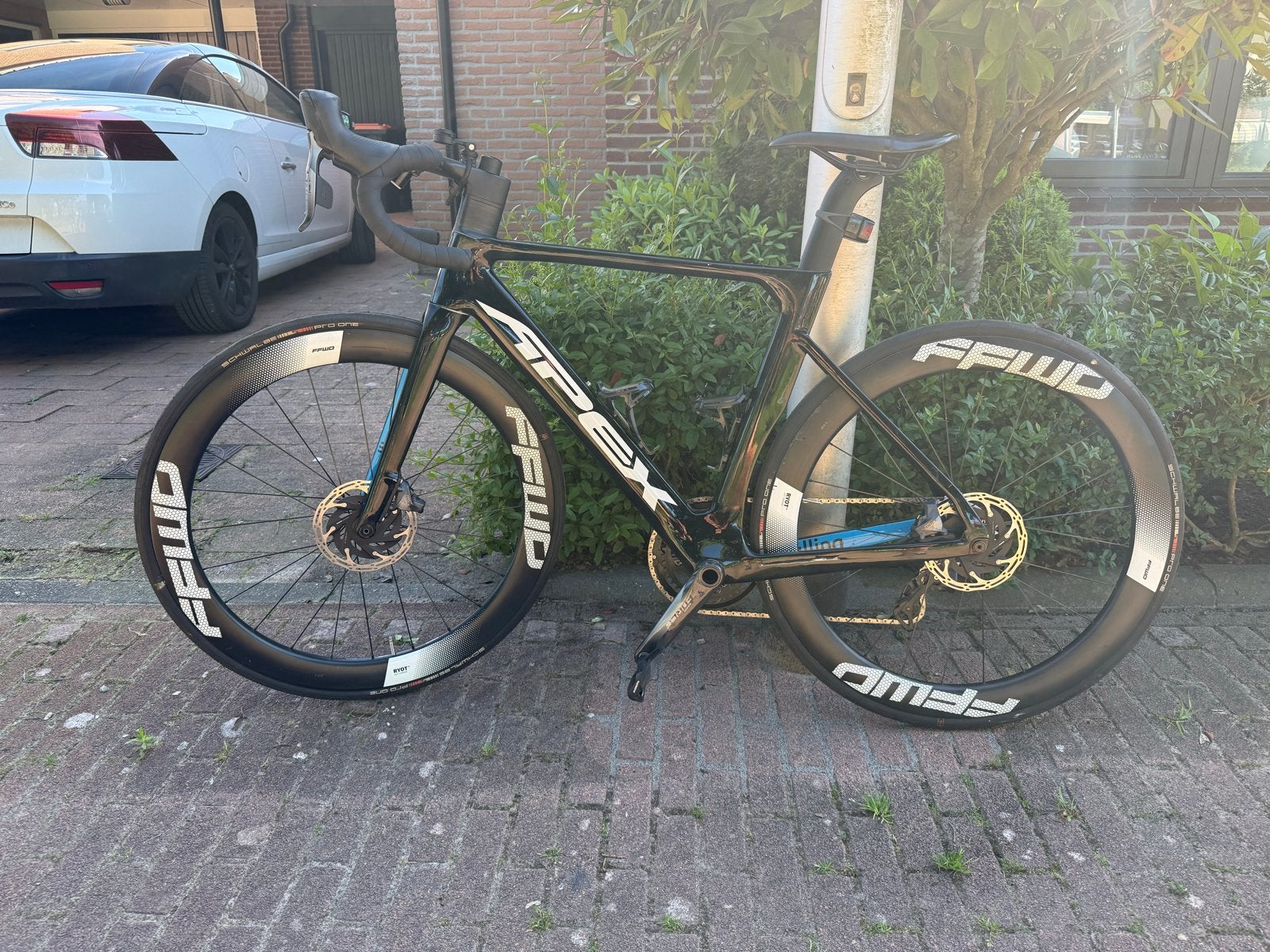 Apex Blackbuck Carbon Disc / Force AXS / 54 / FFWD / PM, 28 inch, Carbon, Heren, Zo goed als nieuw