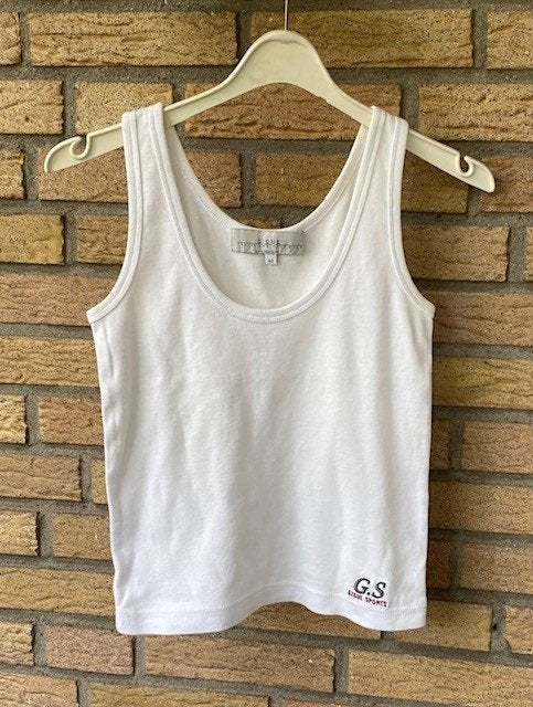 Nieuw cropped wit hemdje topje GIGUE mt XS / 34 - 36, Gigue, Verzenden, Wit, Nieuw