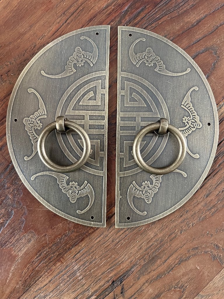 Chinees beslag voor chinese bruidskast kast oosters 14 cm, Verburgt Vintage, Nieuw, Ophalen of Verzenden, https://verburgtvintage.nl/#contact