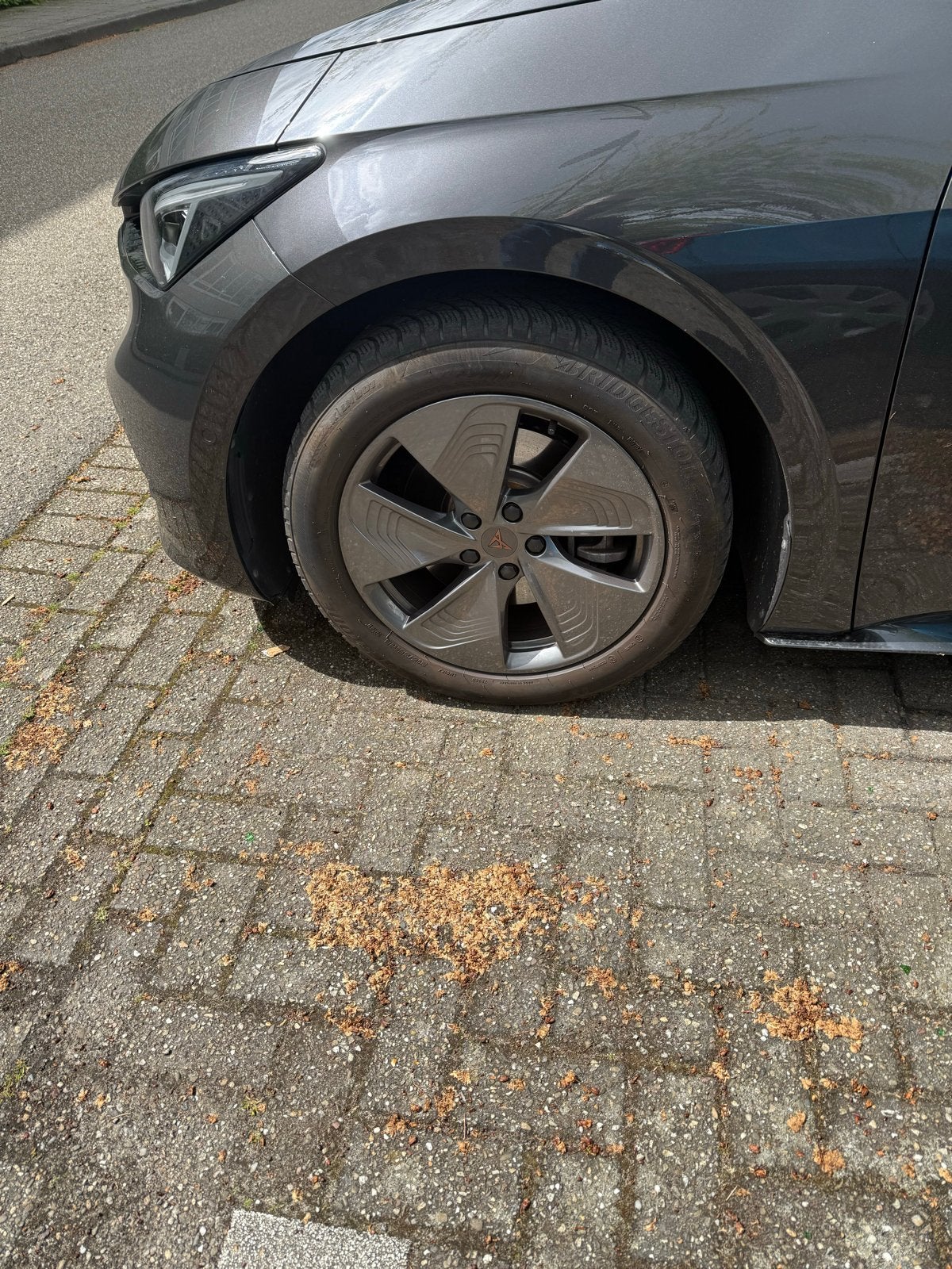 Cupra Born org. velgen met gratis zomerbanden 215/55 R18, Auto-onderdelen, Ophalen, 18 inch, Banden en Velgen, Personenwagen