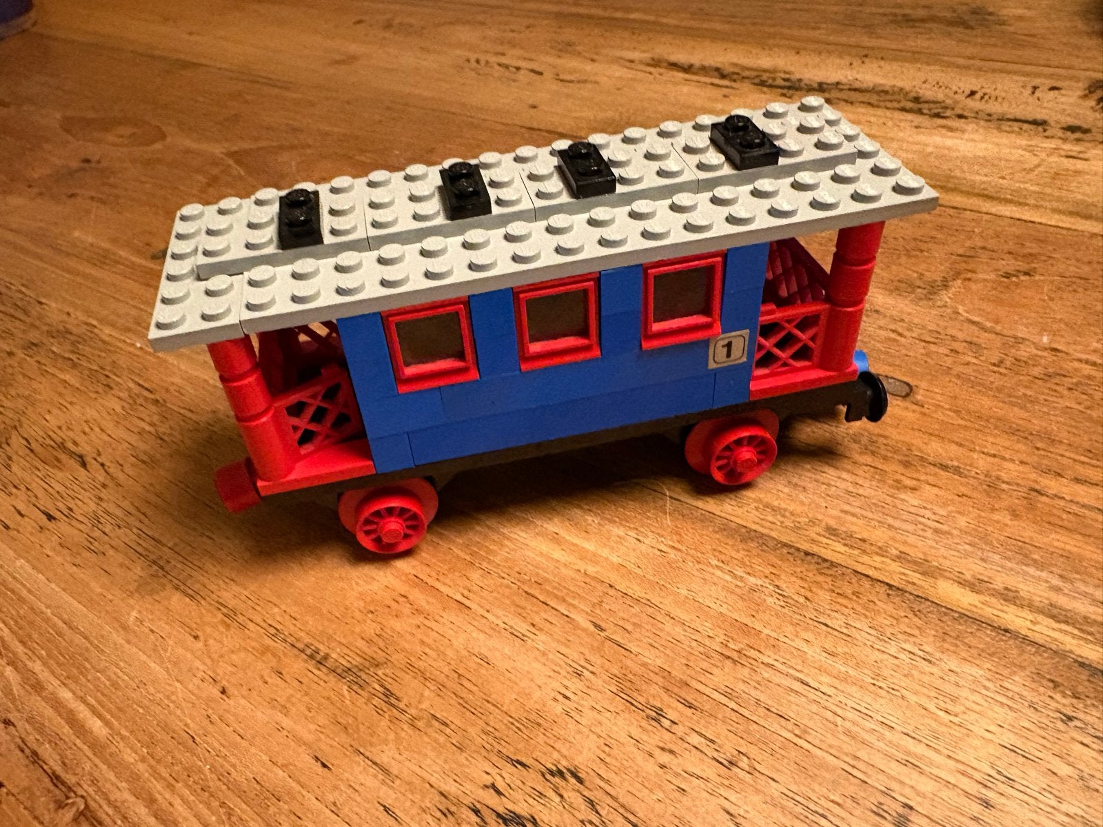 Vintage LEGO Treinwagon 131 Jaren '70, Ophalen of Verzenden, Gebruikt, Overige merken