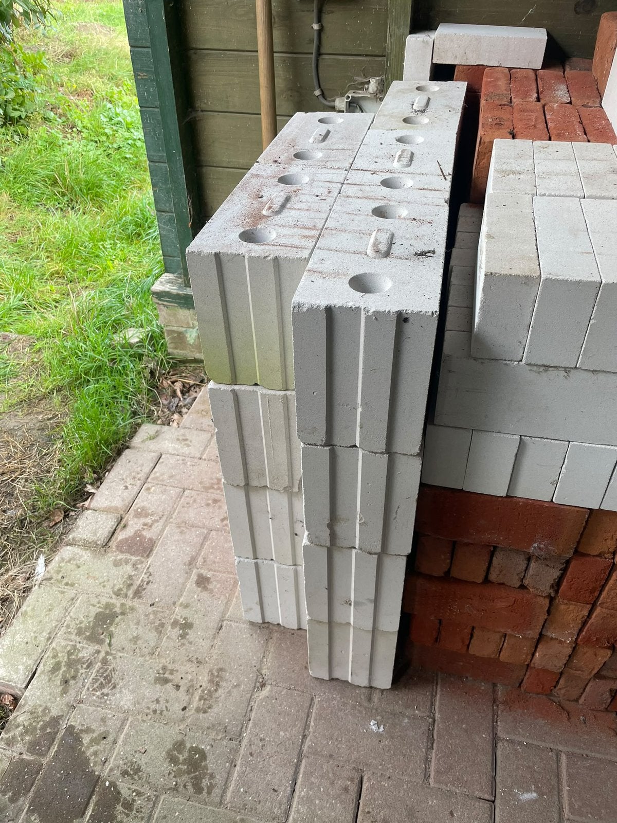 Kalkzandsteen L15 / 198x298  20 stuks, Ophalen, Nieuw, Kalkzandstenen