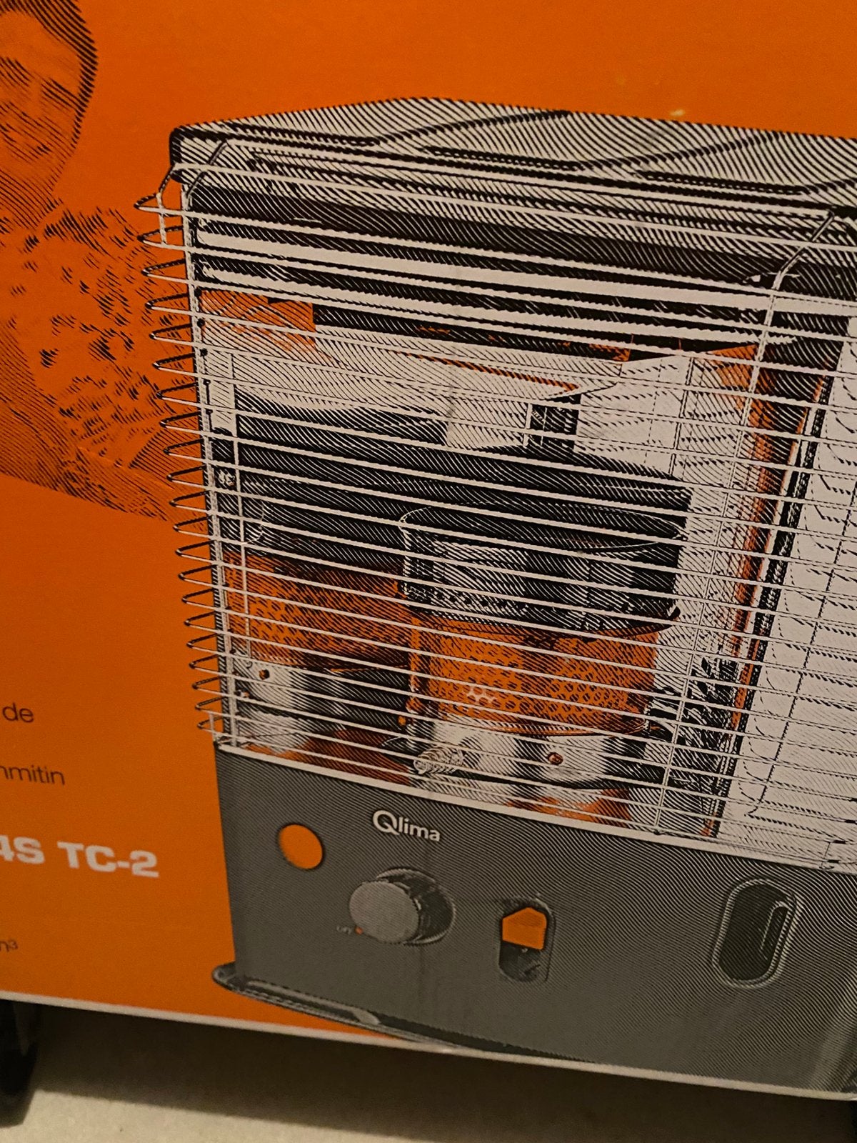 Qlima kouskachel nieuw in verpakking, Huis en Inrichting, Kachels, Ophalen, Overige brandstoffen, Nieuw, Petroleumkachel