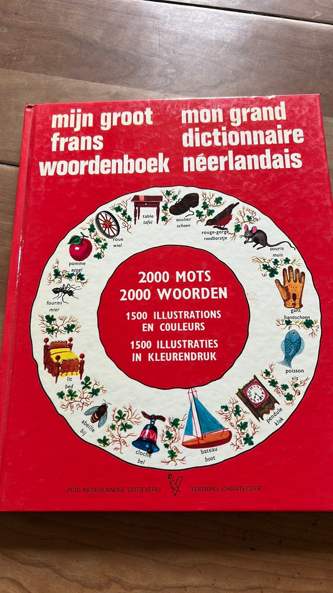 Mijn groot Frans woordenboek 2000 woorden vintage 1962, Ophalen of Verzenden, Zo goed als nieuw