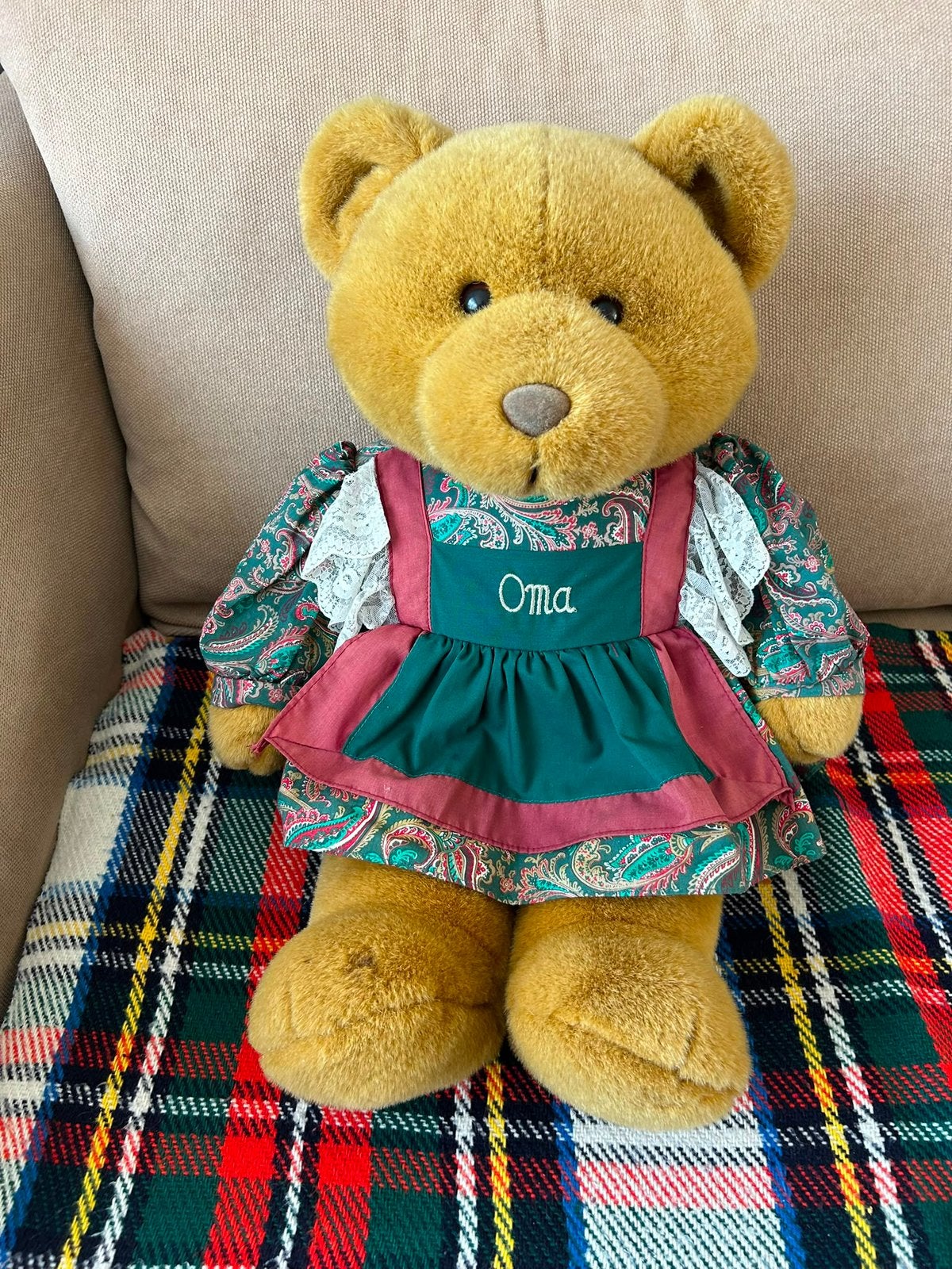 Beren familie, Verzamelen, Beren en Cherished Teddies, Ophalen, Zo goed als nieuw, Stoffen beer, Overige merken
