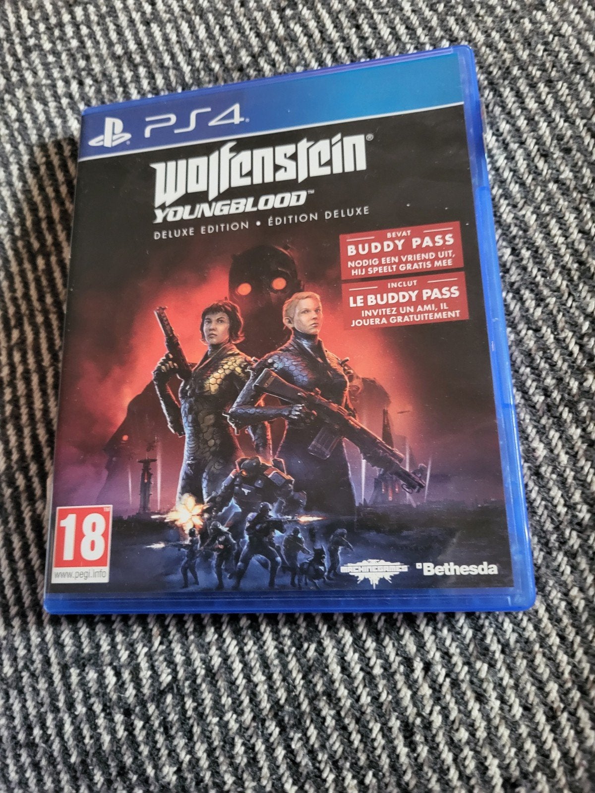 Wolfenstein Youngblood Deluxe Edition PS4, Spelcomputers en Games, Online, Vanaf 18 jaar, Shooter, 2 spelers