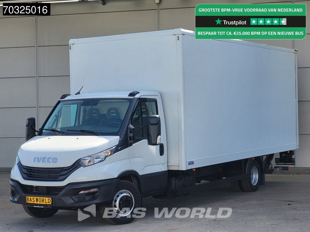 Iveco Daily 72C18 3.0L Automaat 1000KG Laadklep Luchtvering, Auto's, Automaat, Stof, Gebruikt, Euro 6