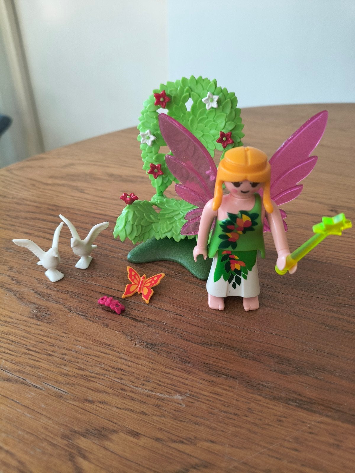 Playmobil fee met boom, vlinder en vogels, Ophalen of Verzenden