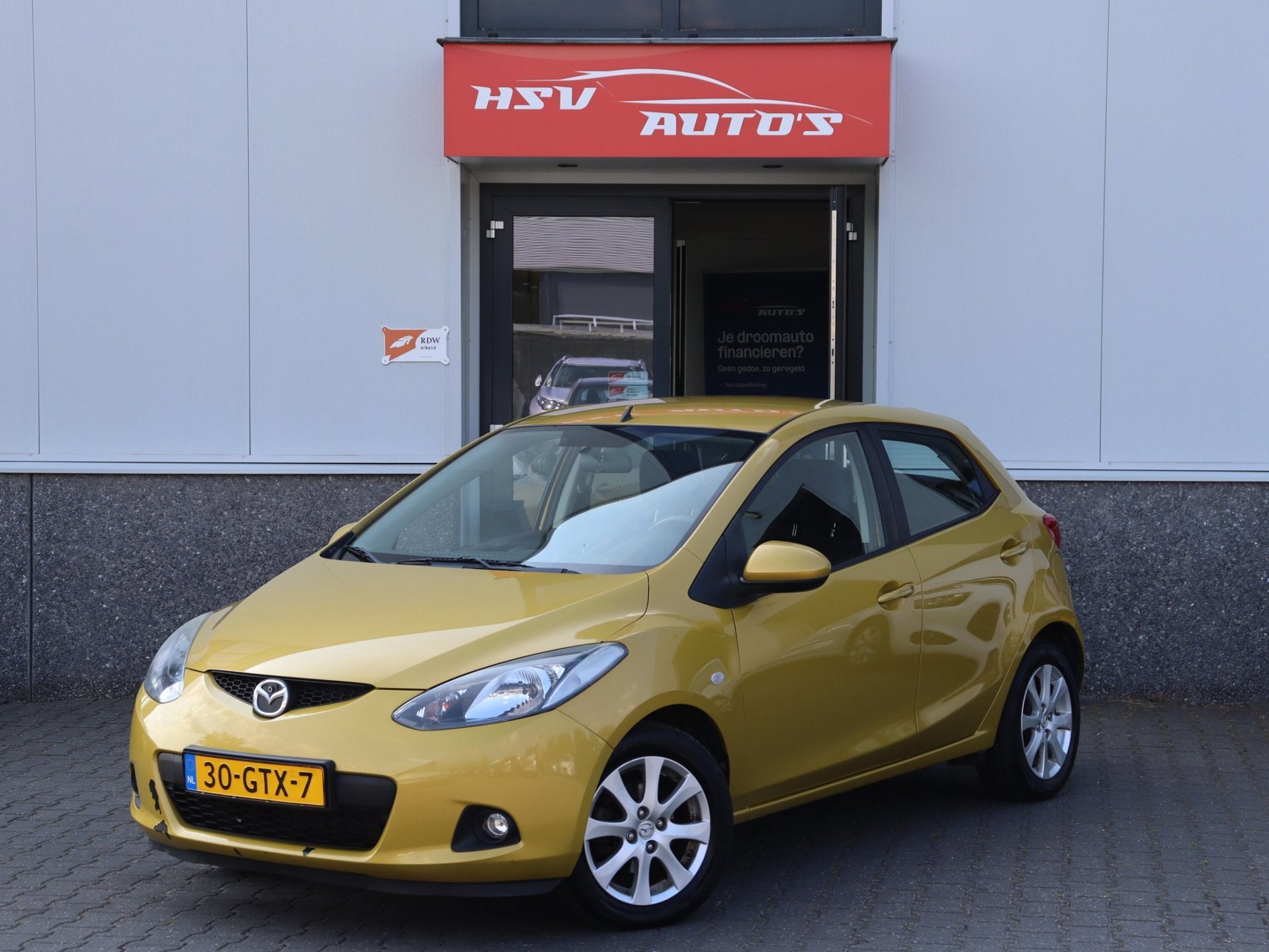 Mazda 2 1.3 S-VT Touring airco LM 4-deurs org NL, Auto's, Mazda, Voorwielaandrijving, Gebruikt, 31 €/maand, 4 cilinders