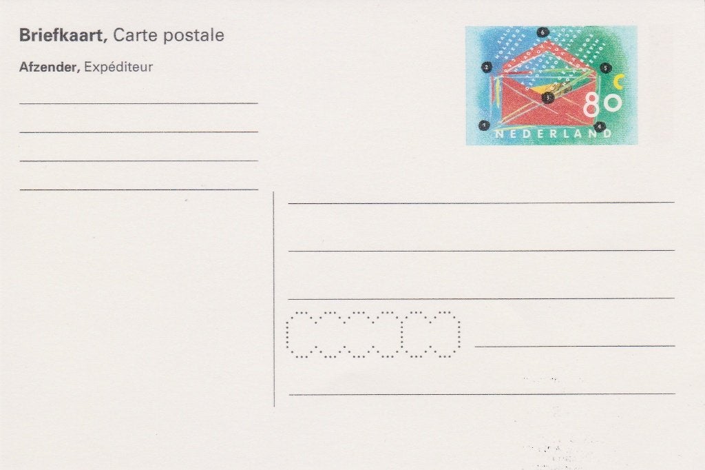 Postwaardestuk - Briefkaart. Geuzendam 376. **, Ophalen of Verzenden, Briefkaart