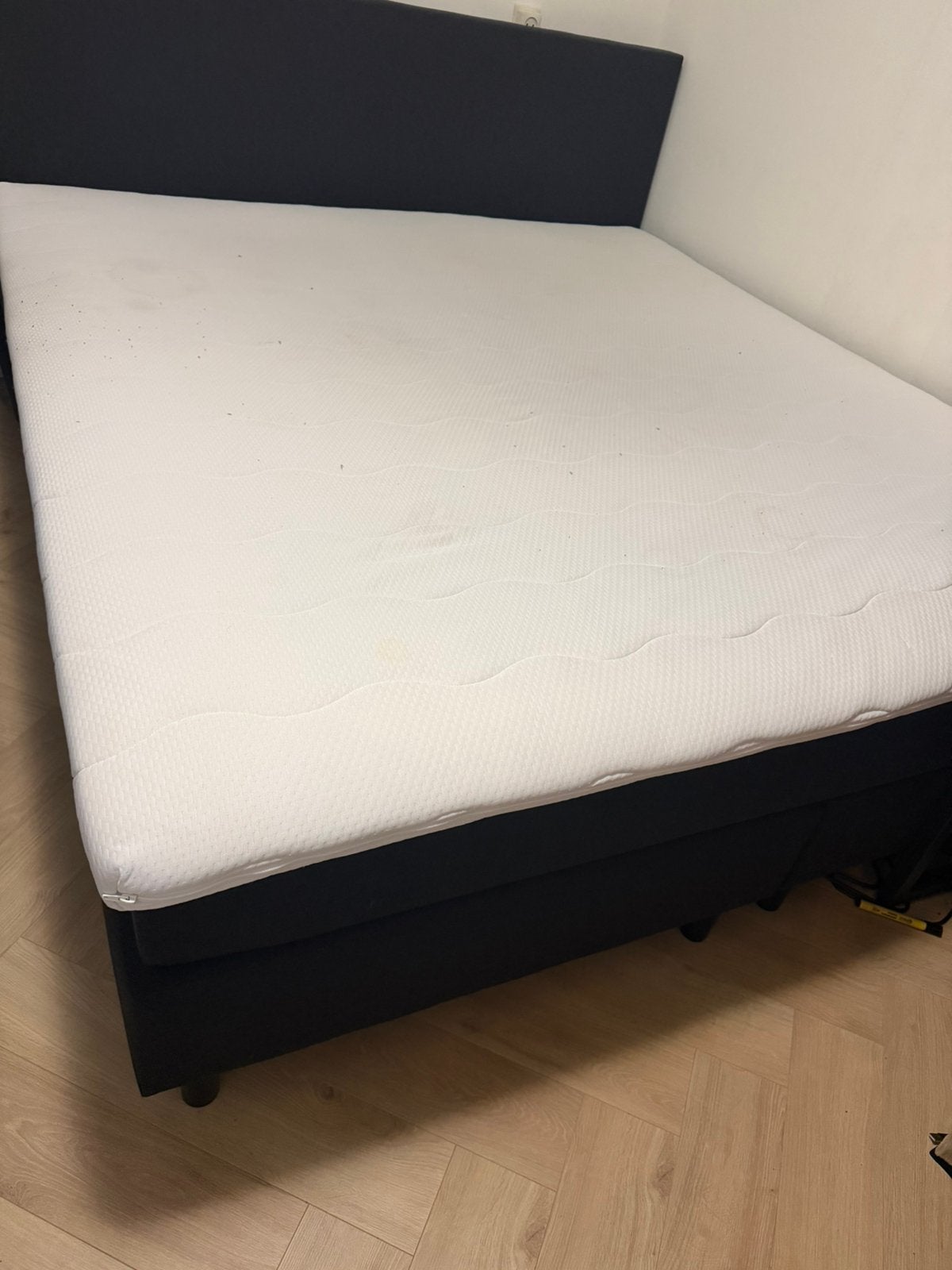 Boxspring 180x200 | gratis ophalen, Ophalen of Verzenden, Zo goed als nieuw, Tweepersoons, 180 cm