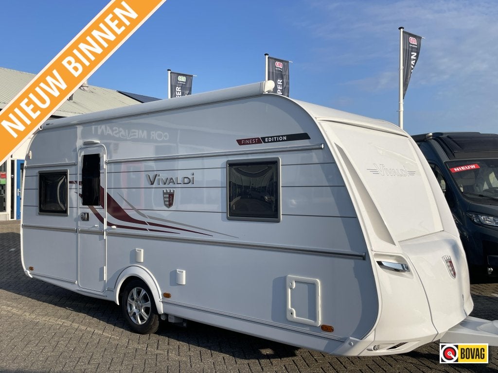 Tabbert Vivaldi 480 TD Finest edition/LUIFEL/MOVER/VLOERVERW, Caravans en Kamperen, Rondzit, Tabbert, Bedrijf, Overige typen
