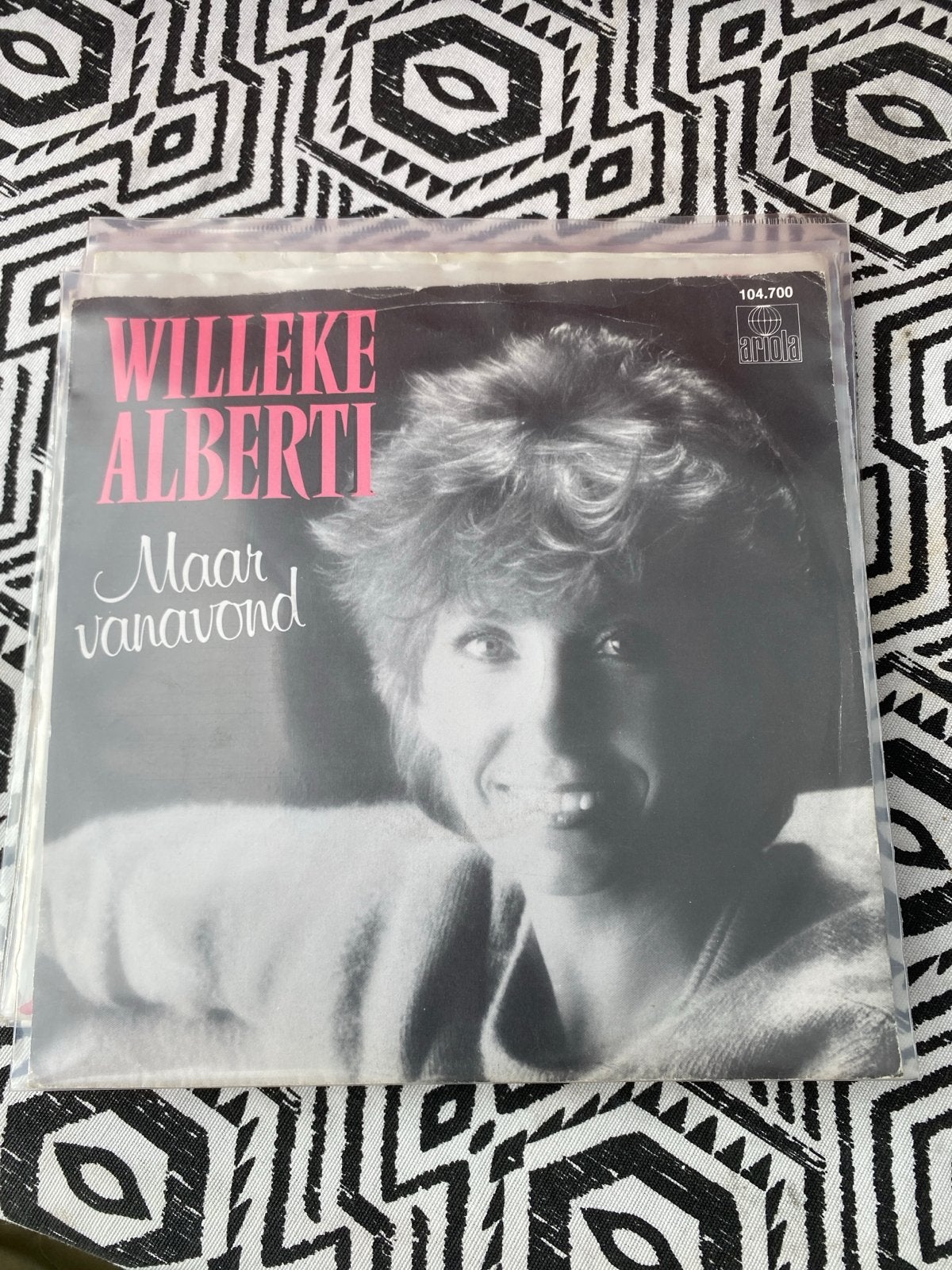 Willeke Alberti - Maar vanavond (Vinyl Single), Cd's en Dvd's, Vinyl Singles, Gebruikt, 7 inch, Ophalen of Verzenden, EP