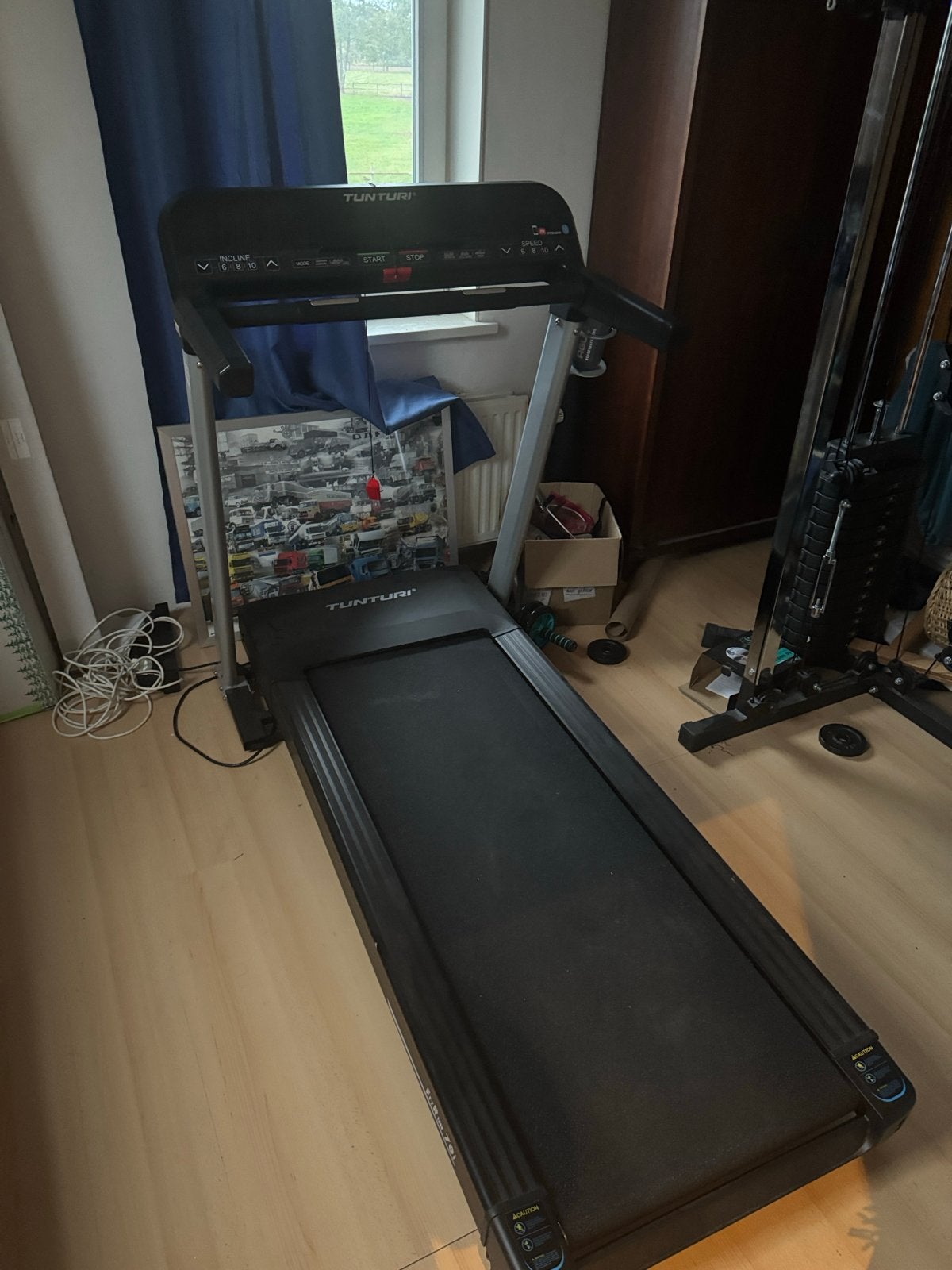 Tunturi Fitrun 70i Loopband, Ophalen, Zo goed als nieuw, Metaal, Loopband