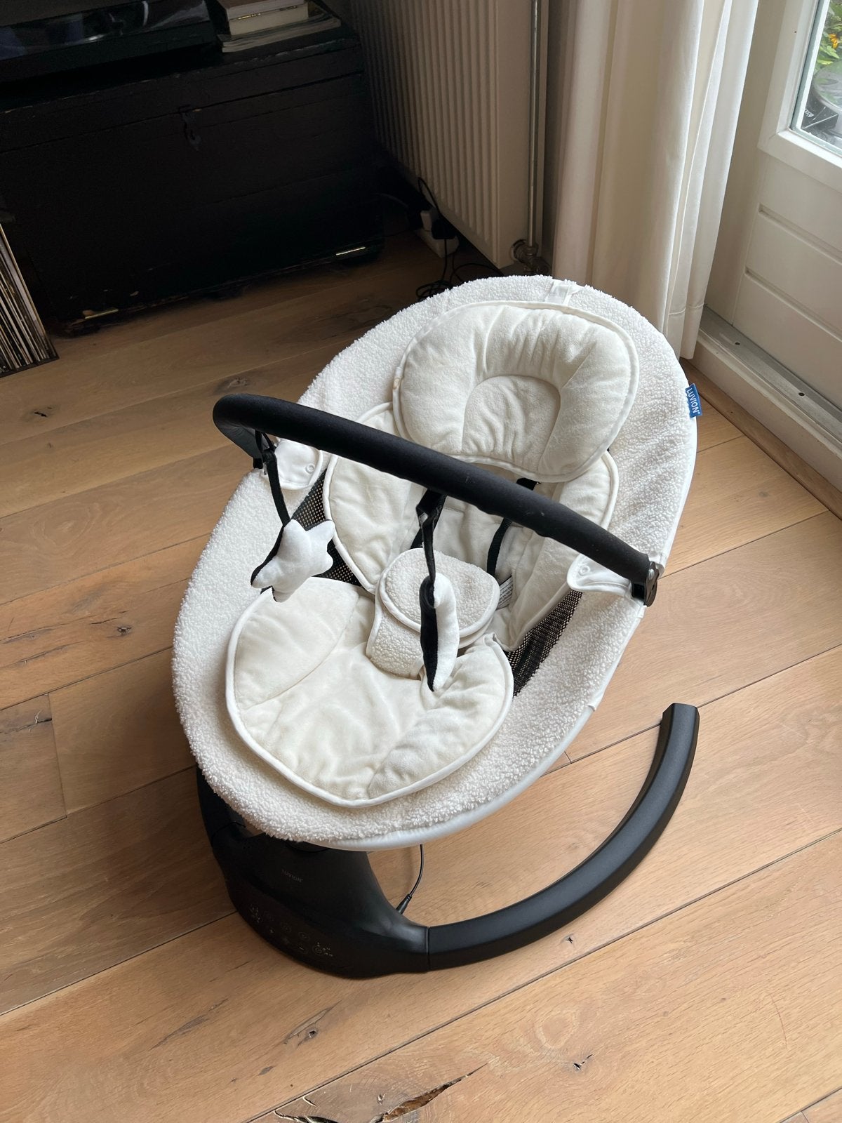 Luvion Baby Wipstoel Babyswing met 5 Snelheden en Muziekjes, Wipstoel, Ophalen, Overige merken, Verstelbaar
